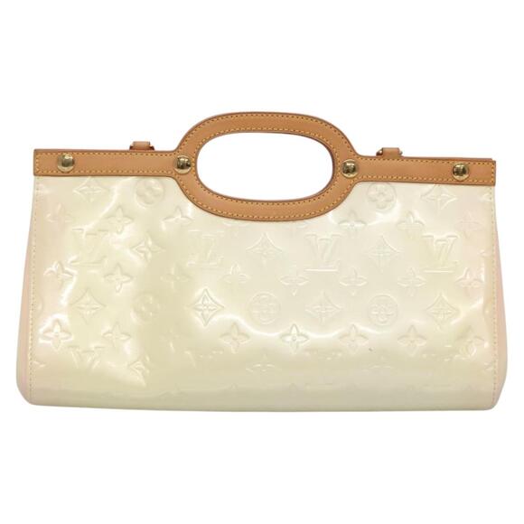 LOUIS VUITTON Monogram Vernis Roxbury Drive Hand Bag Perle M91374 - Picture 13 of 16